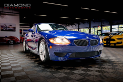 2008 BMW Z4 M Coupe in Interlagos Blue Metallic over Light Sepang Bronze Nappa