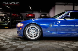 2008 BMW Z4 M Coupe in Interlagos Blue Metallic over Light Sepang Bronze Nappa