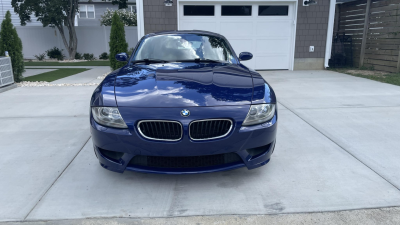 2008 BMW Z4 M Coupe in Interlagos Blue Metallic over Light Sepang Bronze Nappa