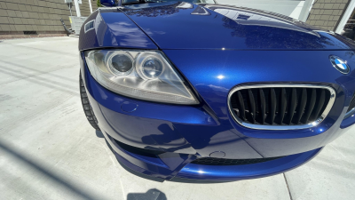 2008 BMW Z4 M Coupe in Interlagos Blue Metallic over Light Sepang Bronze Nappa