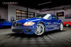 2008 BMW Z4 M Coupe in Interlagos Blue Metallic over Light Sepang Bronze Nappa