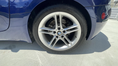 2008 BMW Z4 M Coupe in Interlagos Blue Metallic over Light Sepang Bronze Nappa