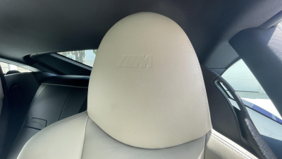 2008 BMW Z4 M Coupe in Interlagos Blue Metallic over Light Sepang Bronze Nappa