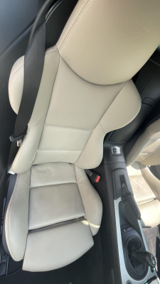 2008 BMW Z4 M Coupe in Interlagos Blue Metallic over Light Sepang Bronze Nappa