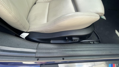 2008 BMW Z4 M Coupe in Interlagos Blue Metallic over Light Sepang Bronze Nappa