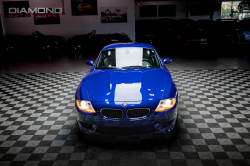 2008 BMW Z4 M Coupe in Interlagos Blue Metallic over Light Sepang Bronze Nappa