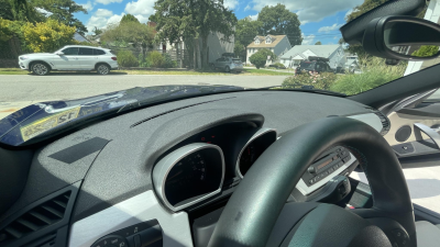 2008 BMW Z4 M Coupe in Interlagos Blue Metallic over Light Sepang Bronze Nappa