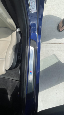 2008 BMW Z4 M Coupe in Interlagos Blue Metallic over Light Sepang Bronze Nappa