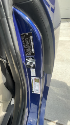 2008 BMW Z4 M Coupe in Interlagos Blue Metallic over Light Sepang Bronze Nappa