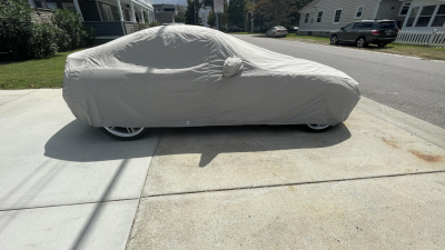 2008 BMW Z4 M Coupe in Interlagos Blue Metallic over Light Sepang Bronze Nappa