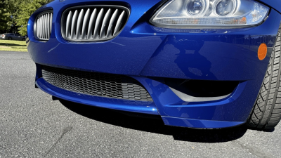 2008 BMW Z4 M Coupe in Interlagos Blue Metallic over Imola Red Nappa