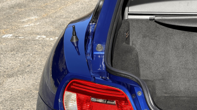 2008 BMW Z4 M Coupe in Interlagos Blue Metallic over Imola Red Nappa