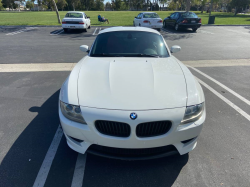 2008 BMW Z4 M Coupe in Alpine White III over Imola Red Nappa