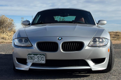 2008 BMW Z4 M Coupe in Titanium Silver Metallic over Imola Red Nappa