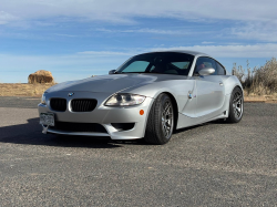 2008 BMW Z4 M Coupe in Titanium Silver Metallic over Imola Red Nappa