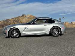 2008 BMW Z4 M Coupe in Titanium Silver Metallic over Imola Red Nappa