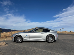 2008 BMW Z4 M Coupe in Titanium Silver Metallic over Imola Red Nappa