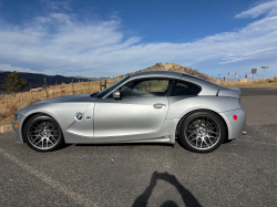 2008 BMW Z4 M Coupe in Titanium Silver Metallic over Imola Red Nappa