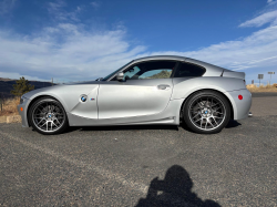 2008 BMW Z4 M Coupe in Titanium Silver Metallic over Imola Red Nappa