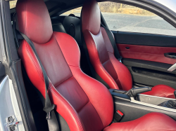 2008 BMW Z4 M Coupe in Titanium Silver Metallic over Imola Red Nappa