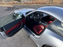 2008 BMW Z4 M Coupe in Titanium Silver Metallic over Imola Red Nappa