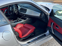 2008 BMW Z4 M Coupe in Titanium Silver Metallic over Imola Red Nappa