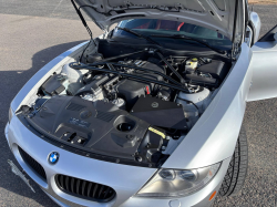 2008 BMW Z4 M Coupe in Titanium Silver Metallic over Imola Red Nappa