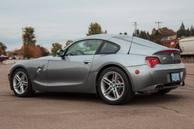 2008 BMW Z4 M Coupe in Space Gray Metallic over Black Nappa