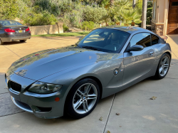 2008 BMW Z4 M Coupe in Space Gray Metallic over Black Nappa