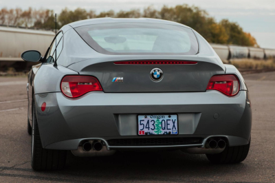 2008 BMW Z4 M Coupe in Space Gray Metallic over Black Nappa