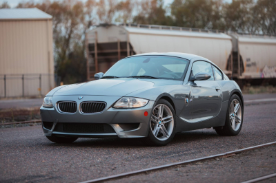 2008 BMW Z4 M Coupe in Space Gray Metallic over Black Nappa