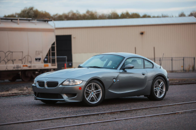2008 BMW Z4 M Coupe in Space Gray Metallic over Black Nappa