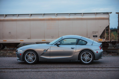 2008 BMW Z4 M Coupe in Space Gray Metallic over Black Nappa