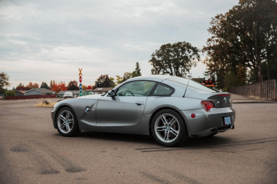 2008 BMW Z4 M Coupe in Space Gray Metallic over Black Nappa