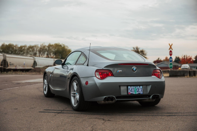 2008 BMW Z4 M Coupe in Space Gray Metallic over Black Nappa