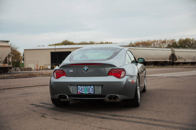 2008 BMW Z4 M Coupe in Space Gray Metallic over Black Nappa