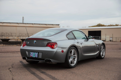 2008 BMW Z4 M Coupe in Space Gray Metallic over Black Nappa