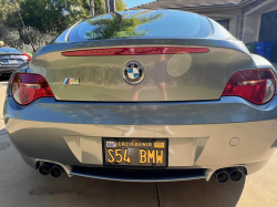 2008 BMW Z4 M Coupe in Space Gray Metallic over Black Nappa