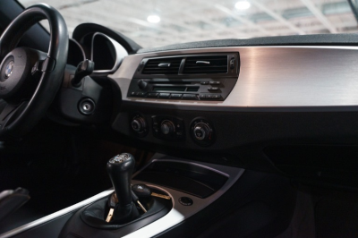 2008 BMW Z4 M Coupe in Space Gray Metallic over Black Nappa