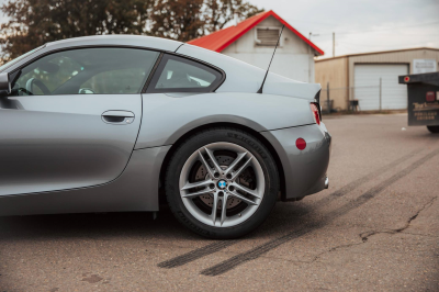 2008 BMW Z4 M Coupe in Space Gray Metallic over Black Nappa