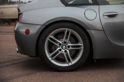 2008 BMW Z4 M Coupe in Space Gray Metallic over Black Nappa