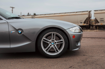 2008 BMW Z4 M Coupe in Space Gray Metallic over Black Nappa