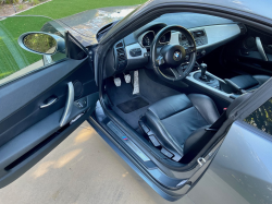 2008 BMW Z4 M Coupe in Space Gray Metallic over Black Nappa