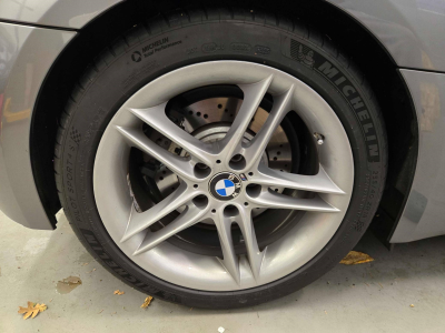 2008 BMW Z4 M Coupe in Space Gray Metallic over Black Nappa