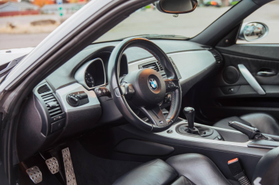 2008 BMW Z4 M Coupe in Space Gray Metallic over Black Nappa