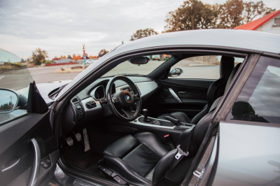 2008 BMW Z4 M Coupe in Space Gray Metallic over Black Nappa