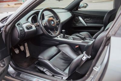 2008 BMW Z4 M Coupe in Space Gray Metallic over Black Nappa