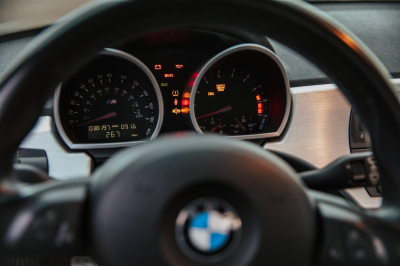 2008 BMW Z4 M Coupe in Space Gray Metallic over Black Nappa
