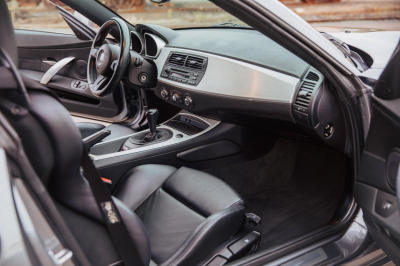 2008 BMW Z4 M Coupe in Space Gray Metallic over Black Nappa